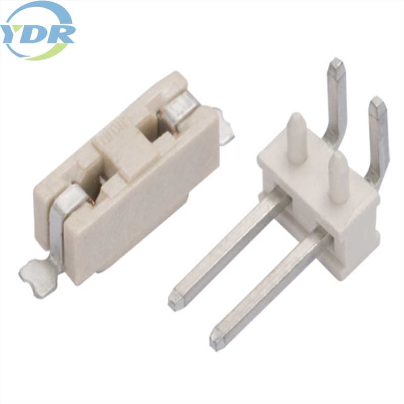 L017 సిరీస్ LED స్ట్రిప్ కనెక్టర్ PCB హెడర్ 2 సర్క్యూట్ రిసెప్టాకిల్